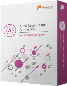 APFS Retrofit Kit for macOS firmy Paragon Software